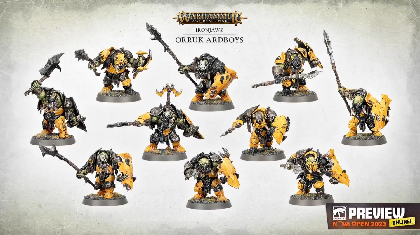 Warhammer Preview NOVA Open: Ironjawz Getting A Few New Recruits - Bell of  Lost Souls