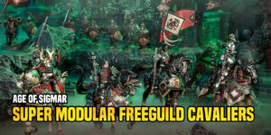 Age of Sigmar: The Freeguild Cavalier Minis Are Super Modular