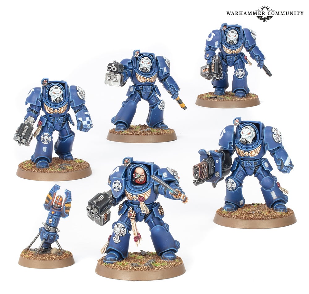 Warhammer 40K: Leviathan Space Marines - Upclose With The New Miniatures -  Bell of Lost Souls