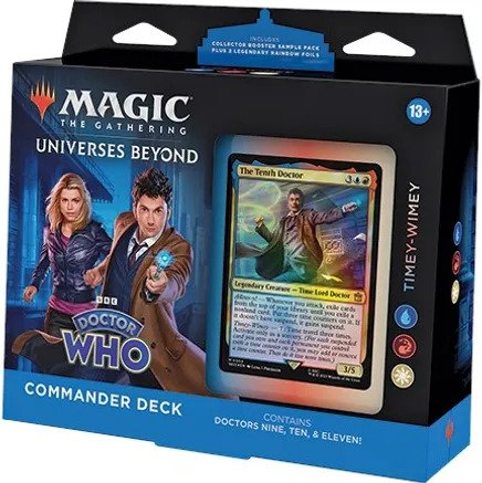 Timey-Wimey Doctor Who Commander decks 