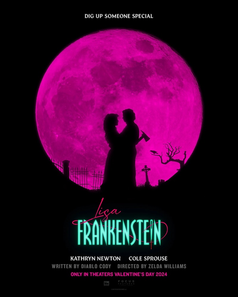 lisa frankenstein poster