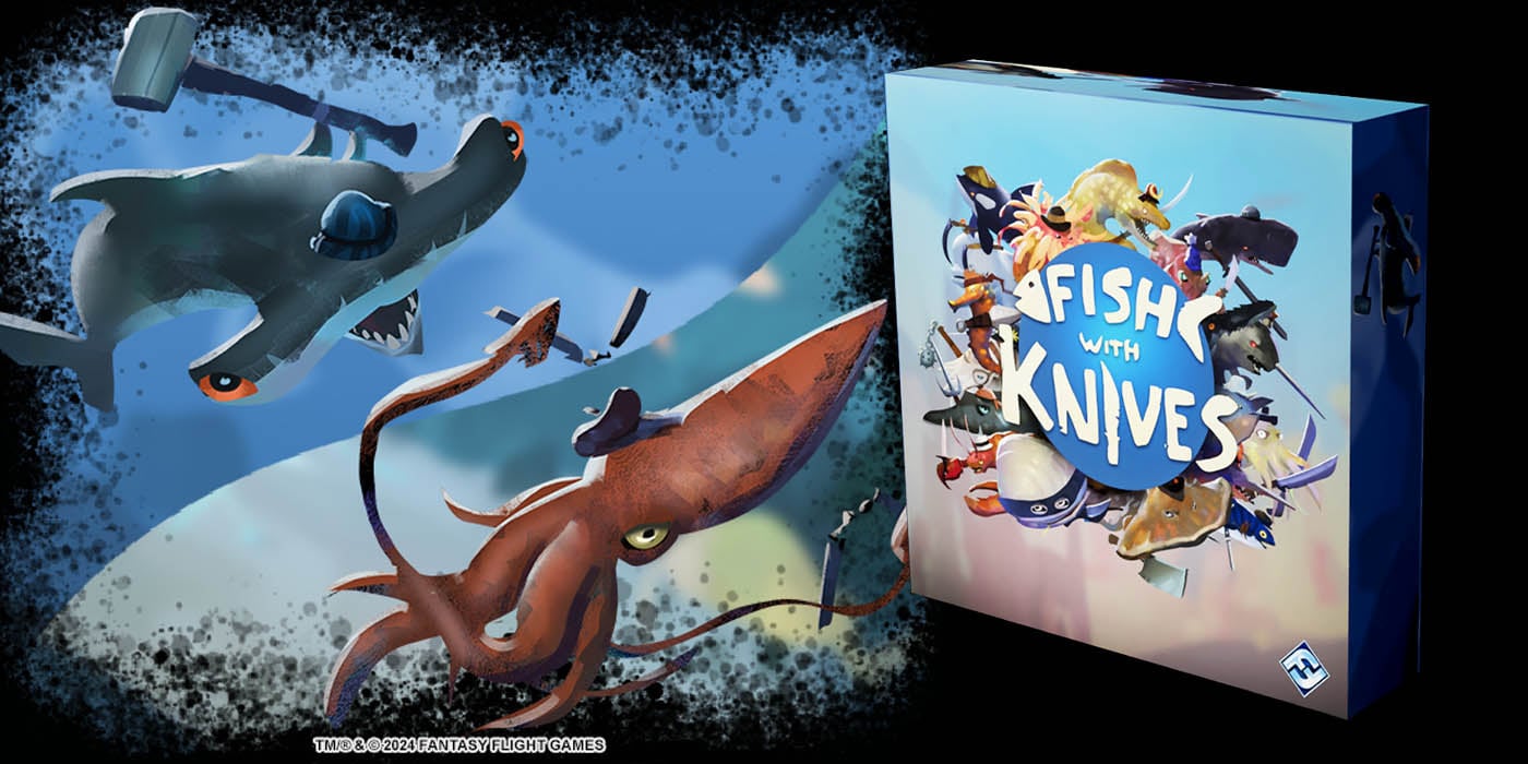 Fantasy Flight Games: 'Fish With Knives' - Now I Wish This Was A Real Game  - Bell of Lost Souls