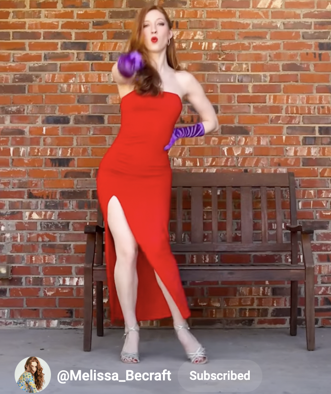This Jessica Rabbit Cosplayer Certainly 