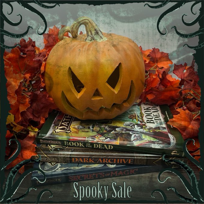 Paizo's Spooky Sale Has Discounts On Pathfinder 1E, 2E, And