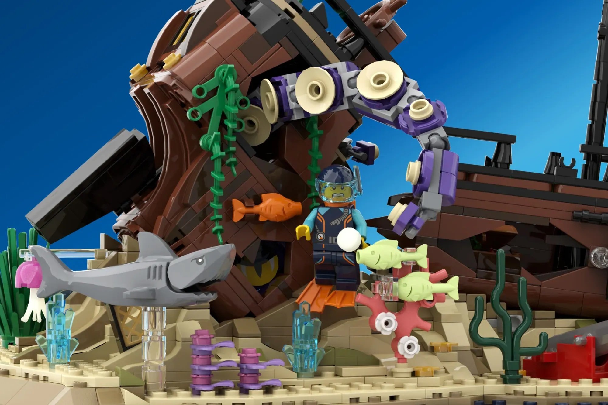LEGO Pirates deep sea discovery