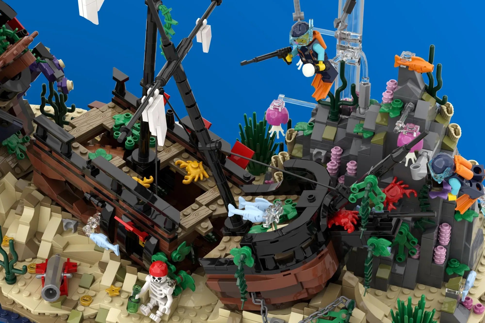 LEGO Pirates deep sea discovery
