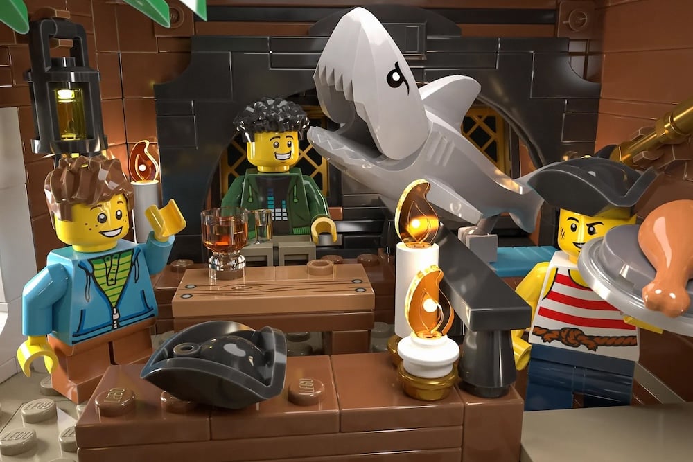 LEGO Pirates Restaurant shark